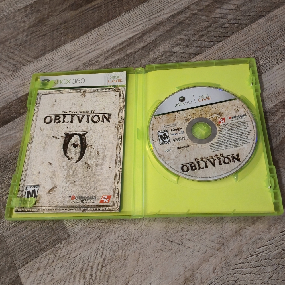 Project Sylpheed & Elder Scrolls IV Oblivion Xbox 360 Game Bundle Tested CIB - Picture 7 of 8